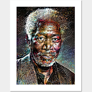 Classic Morgan Freeman Posters and Art